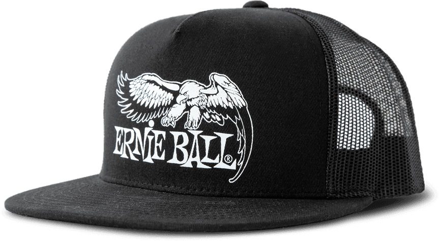 Ernie Ball Casquette Noir - Logo Aigle Eb Blanc - Biere - Main picture