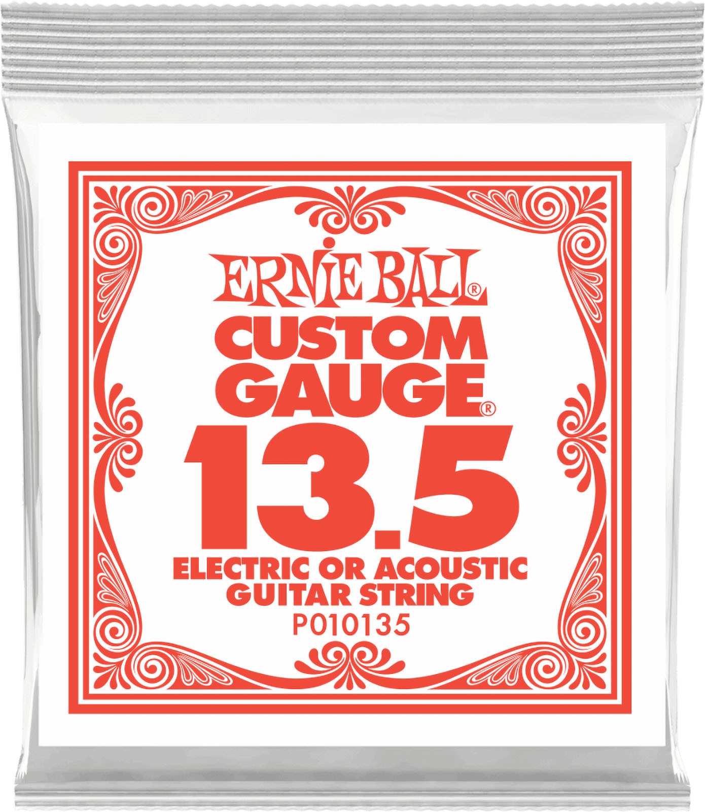 Ernie Ball Corde Au DÉtail Slinky Nickel Wound 13,5 - Cordes Guitare Électrique - Main picture