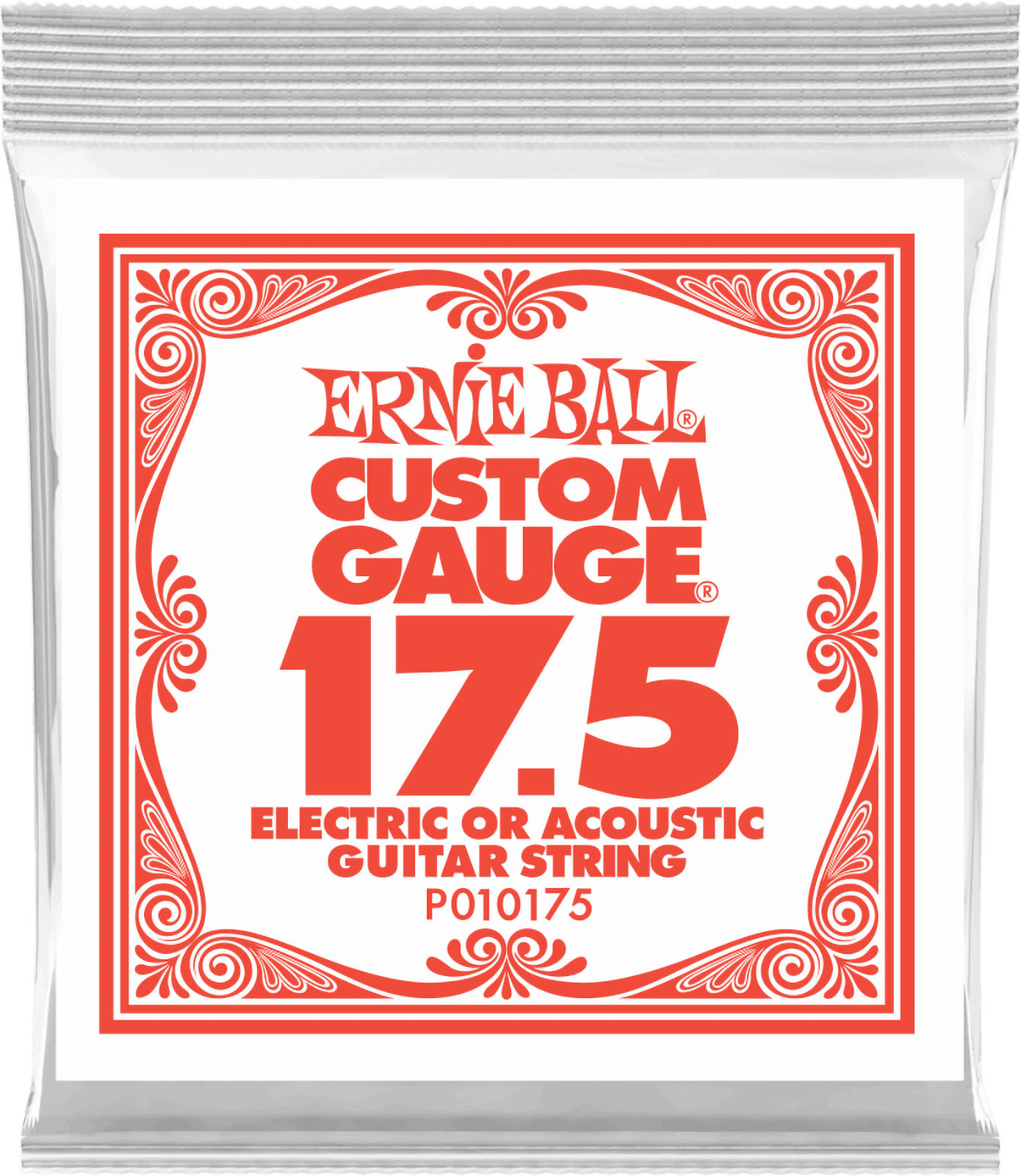 Ernie Ball Corde Au DÉtail Slinky Nickel Wound 17,5 - Cordes Guitare Électrique - Main picture