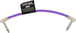 Patch Ernie ball Câble de patch Flex 15cm - Violet