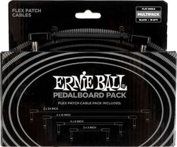 Patch Ernie ball Multipack câble de pactch Flex - Noir