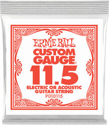 Cordes guitare électrique Ernie ball Slinky nickel wound 11,5 - Corde au détail