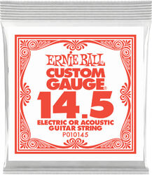 Cordes guitare électrique Ernie ball Slinky nickel wound 14,5 - Corde au détail