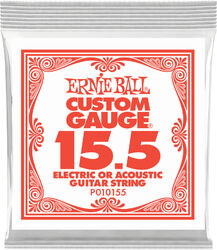 Cordes guitare électrique Ernie ball Slinky nickel wound 15,5 - Corde au détail