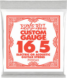 Cordes guitare électrique Ernie ball Slinky nickel wound 16,5 - Corde au détail