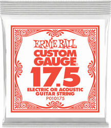 Cordes guitare électrique Ernie ball Slinky nickel wound 17,5 - Corde au détail