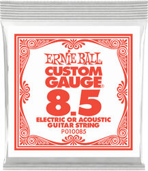 Cordes guitare électrique Ernie ball Slinky nickel wound 8,5 - Corde au détail