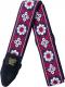 Jacquard Guitar Strap - Midnight Blossom