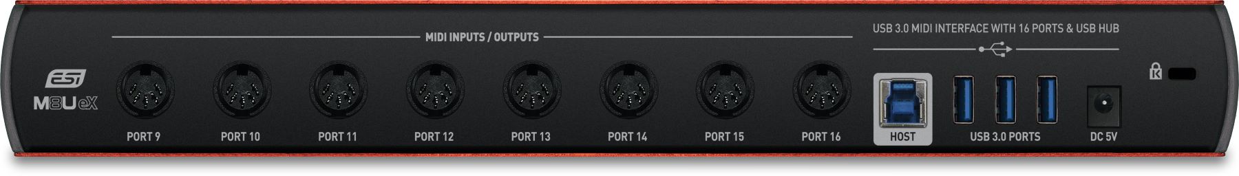 Esi Audio M8u Ex - Interface Midi - Variation 2