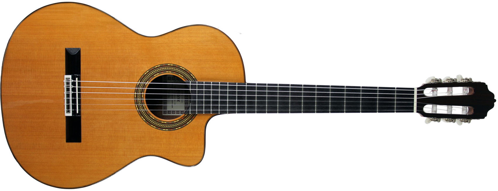 Esteve 4stce 4/4 Cw Cedre Ovangkol Rw - Natural - Guitare Classique Format 4/4 - Main picture