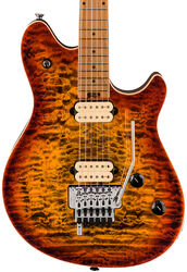 Guitare électrique double cut Evh                            Wolfgang Special QM (MEX, MN) - Tiger eye glow