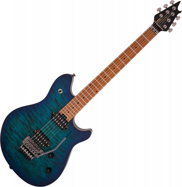 Evh Wolfgang WG Standard QM - chlorine burst Metal electric guitar