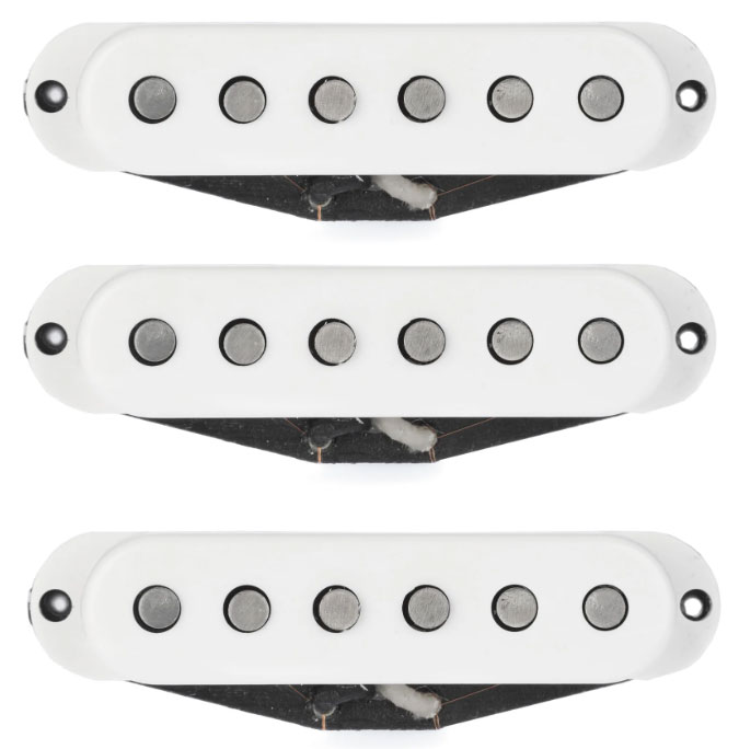 Fender 70th Anniversary 1954 Strat Pickup Set Simple-bobinage X3 - Micro Guitare Electrique - Variation 1