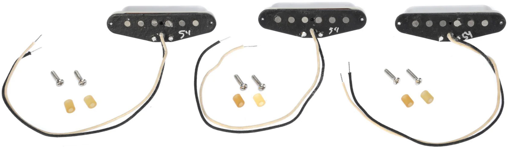 Fender 70th Anniversary 1954 Strat Pickup Set Simple-bobinage X3 - Micro Guitare Electrique - Variation 3