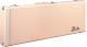 Classic Wood Strat/Tele Electric Guitar Case - Shell Pink