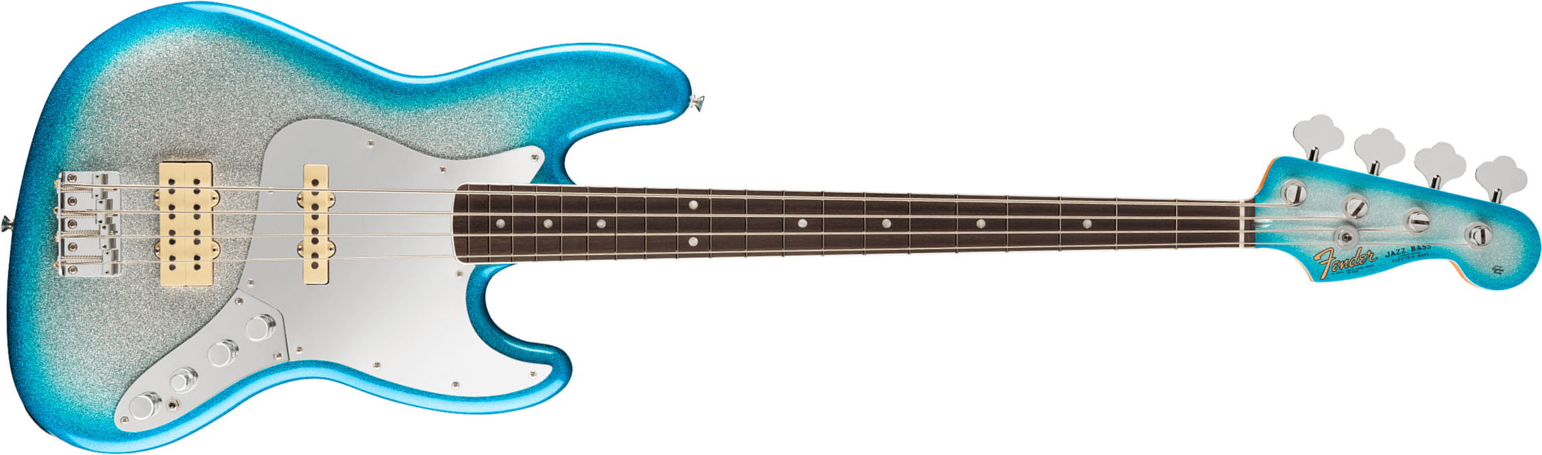 Fender Blu Detiger Jazz Bass Player Plus X Ltd Signature Active Rw - Sky Burst Sparkle - Basse Électrique Solid Body - Main picture