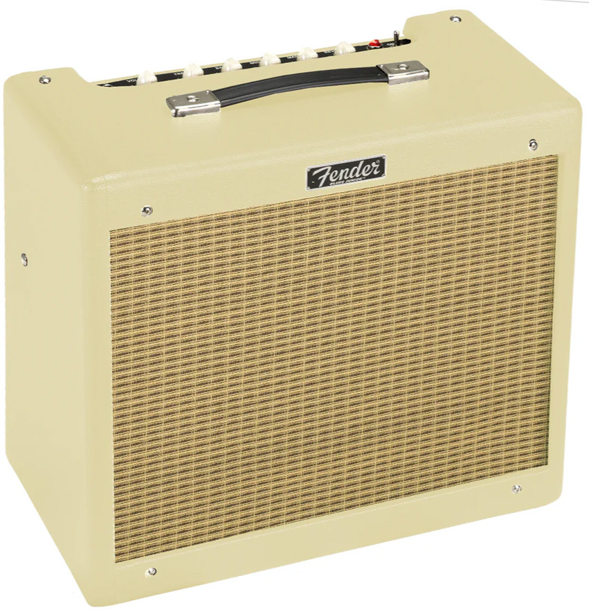 Fender Blues Junior Iv Fsr Ltd 15w 1x12 Eminence Cannabis Rex Nubtex Blonde - Ampli Guitare Électrique Combo - Main picture