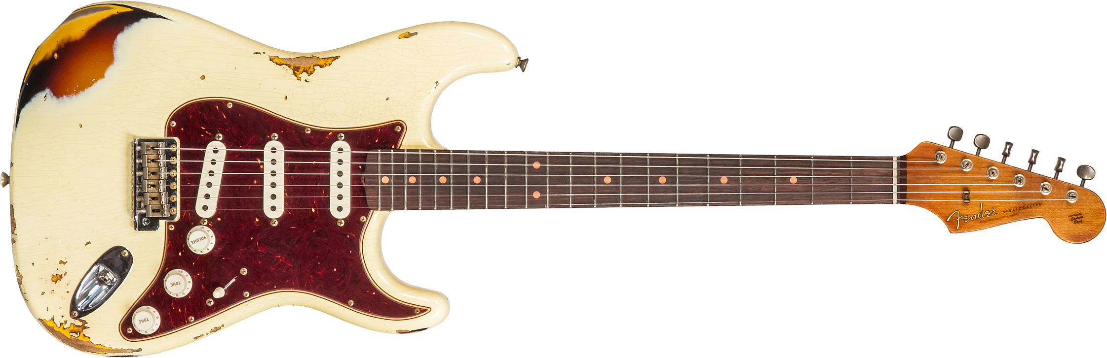 Plaque Fender Stratocaster précâblée Vintage Custom Shop 1961-65