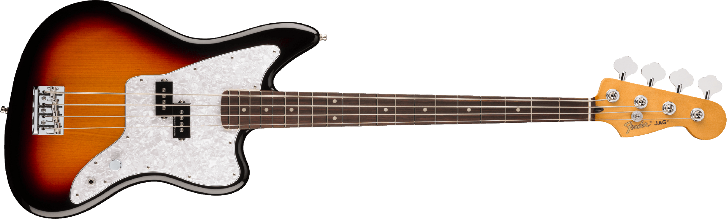 Fender Jaguar Mark Hoppus Signature Limited Edition - 3-color Sunburst - Basse Électrique Solid Body - Main picture