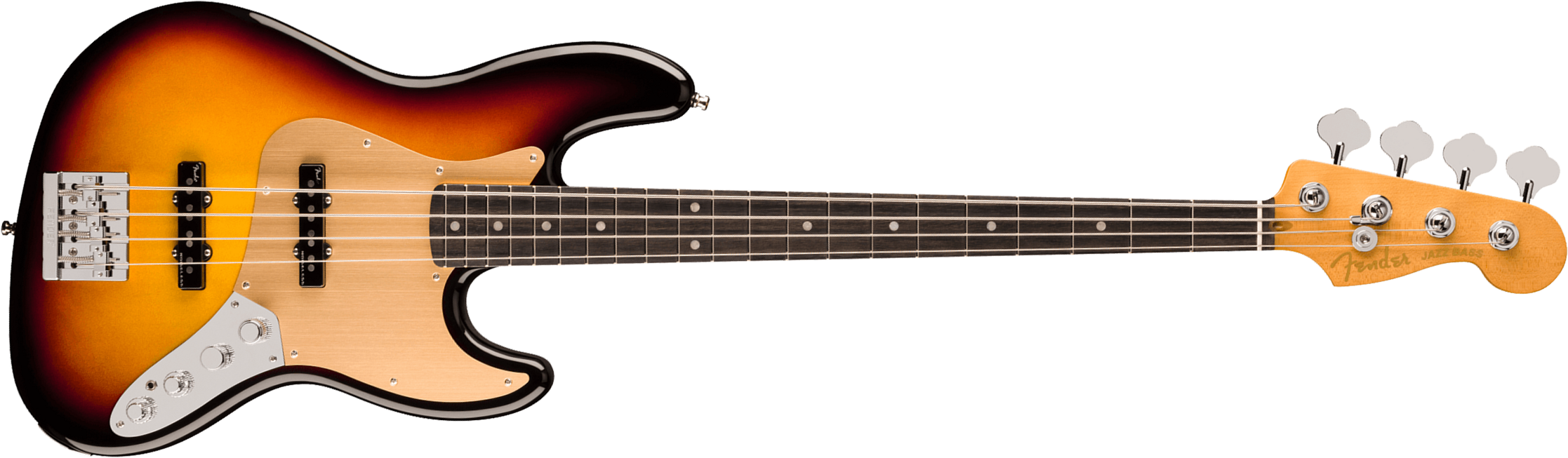 Fender Jazz Bass American Ultra Ii Usa Active Eb - Ultraburst - Basse Électrique Solid Body - Main picture