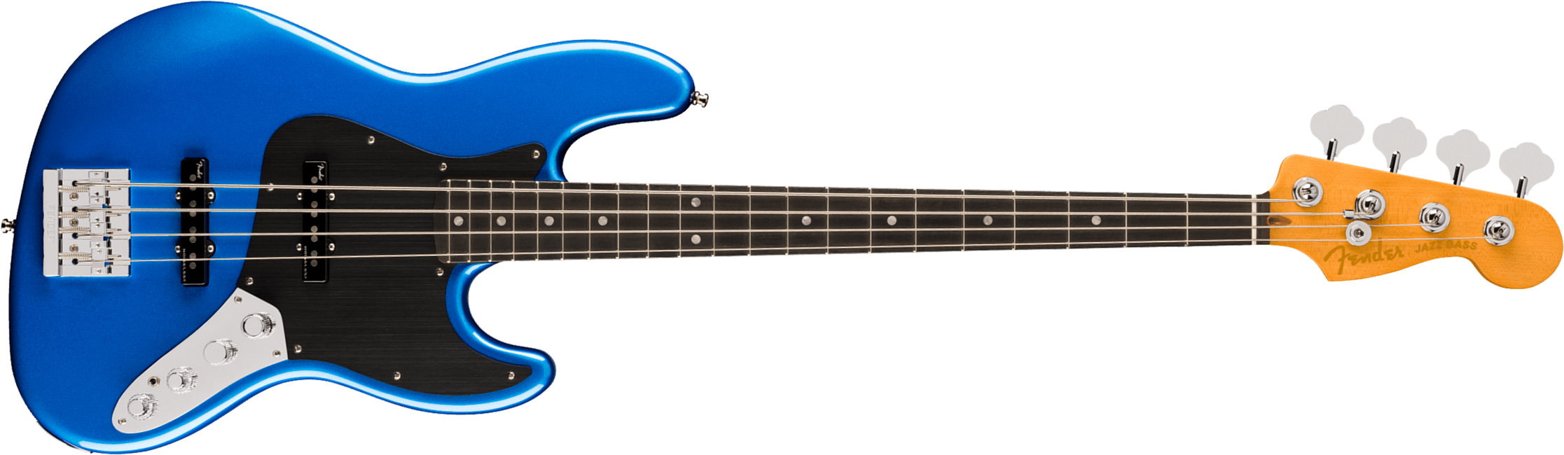 Fender Jazz Bass American Ultra Ii Usa Active Eb - Noble Blue - Basse Électrique Solid Body - Main picture