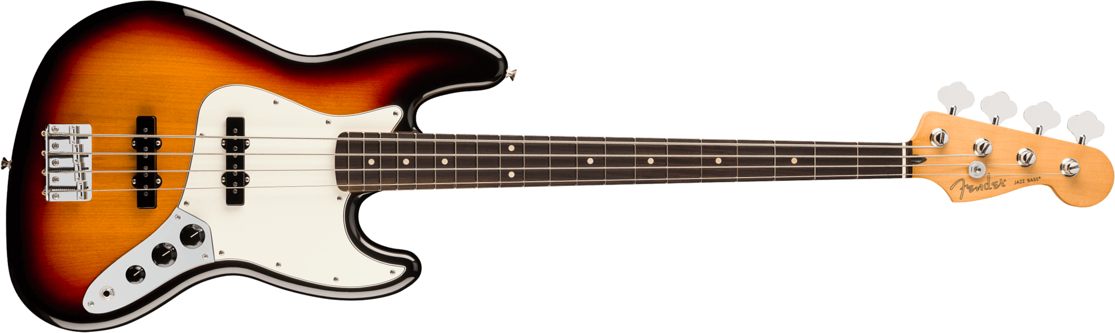 Fender Jazz Bass Player Ii Mex Rw - 3-color Sunburst - Basse Électrique Solid Body - Main picture