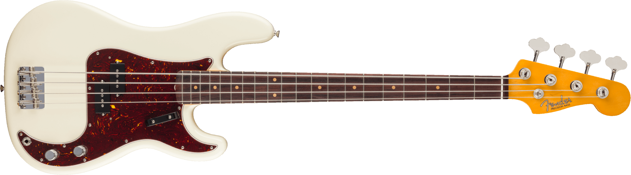 Fender Precision Bass 1960 American Vintage Ii Usa Rw - Olympic White - Basse Électrique Solid Body - Main picture