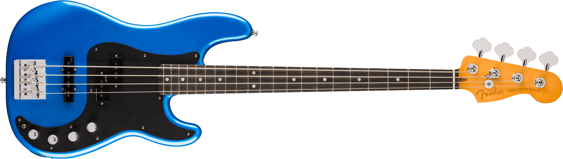 Fender Precision Bass American Ultra Ii Usa Active Eb - Noble Blue - Basse Électrique Solid Body - Main picture