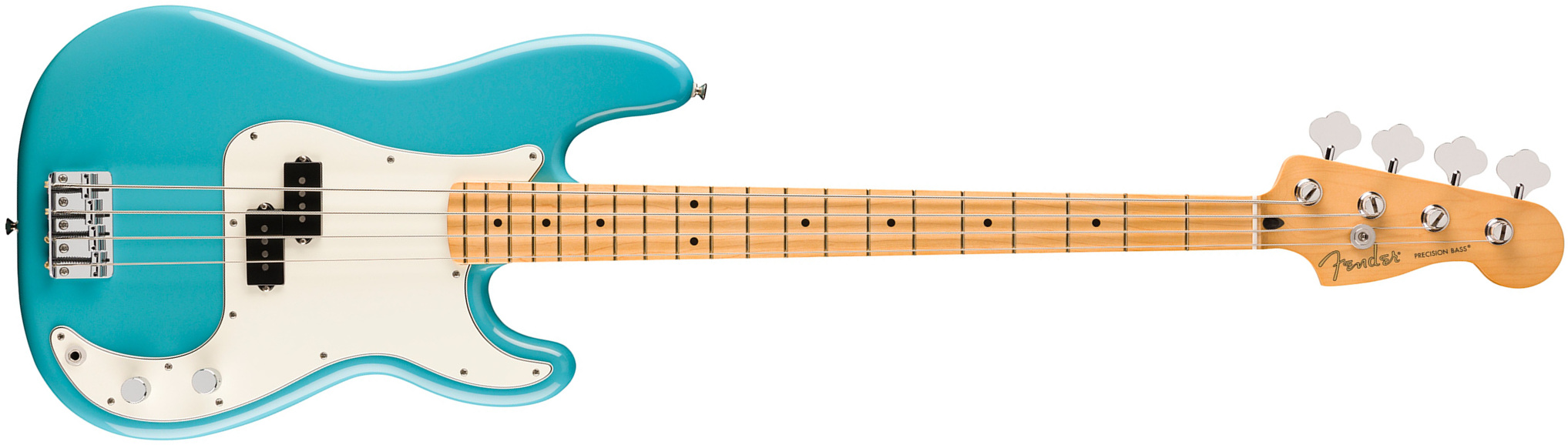 Fender Precision Bass Player Ii Mex Mn - Aquatone Blue - Basse Électrique Solid Body - Main picture