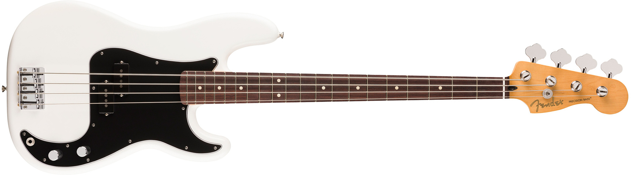 Fender Precision Bass Player Ii Mex Rw - Polar White - Basse Électrique Solid Body - Main picture