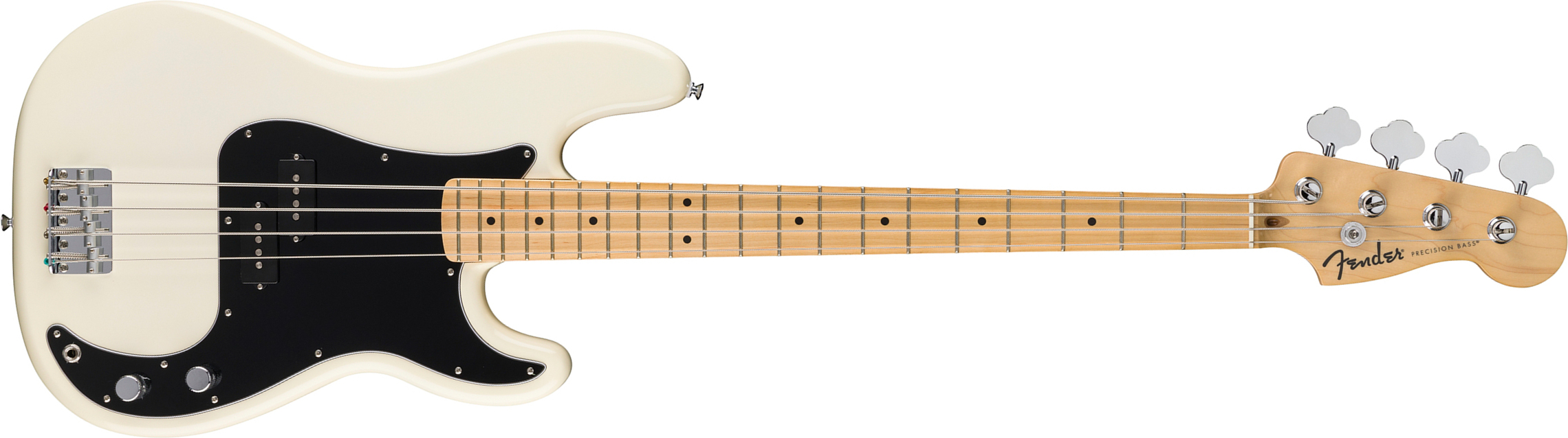 Fender Precision Bass Standard Mex Mn - Olympic White - Basse Électrique Solid Body - Main picture