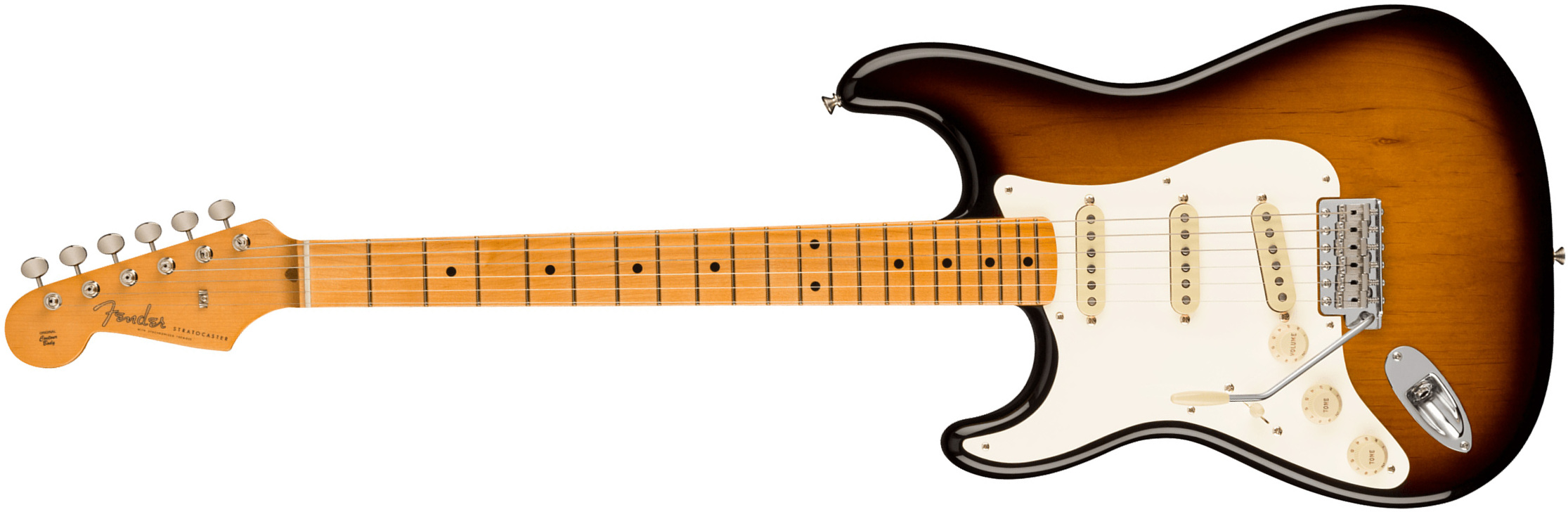 Fender Strat 1961 American Vintage Ii Lh Gaucher Usa 3s Trem Rw - 3-color Sunburst - Guitare Électrique Gaucher - Main picture