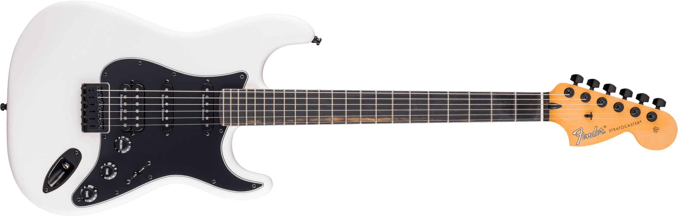 Fender Strat Advanced Hss Ht Player Ltd Mex Hss Seymour Duncan Ht Eb - Arctic White - Guitare Électrique Forme Str - Main picture