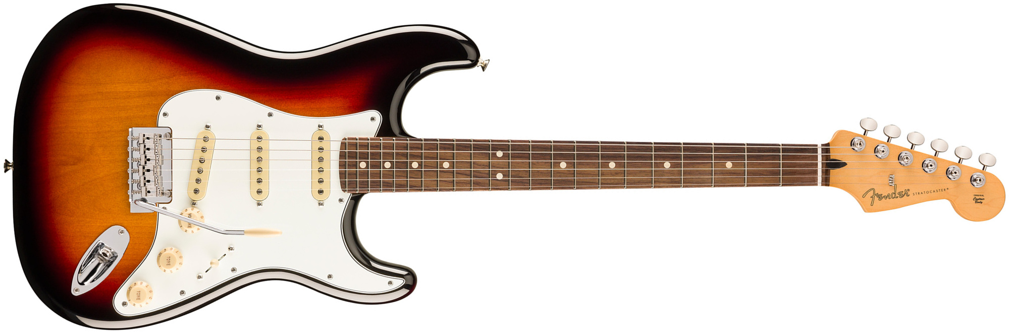 Fender Strat Player Ii Mex Aulne 3s Trem Rw - 3-color Sunburst - Guitare Électrique Forme Str - Main picture