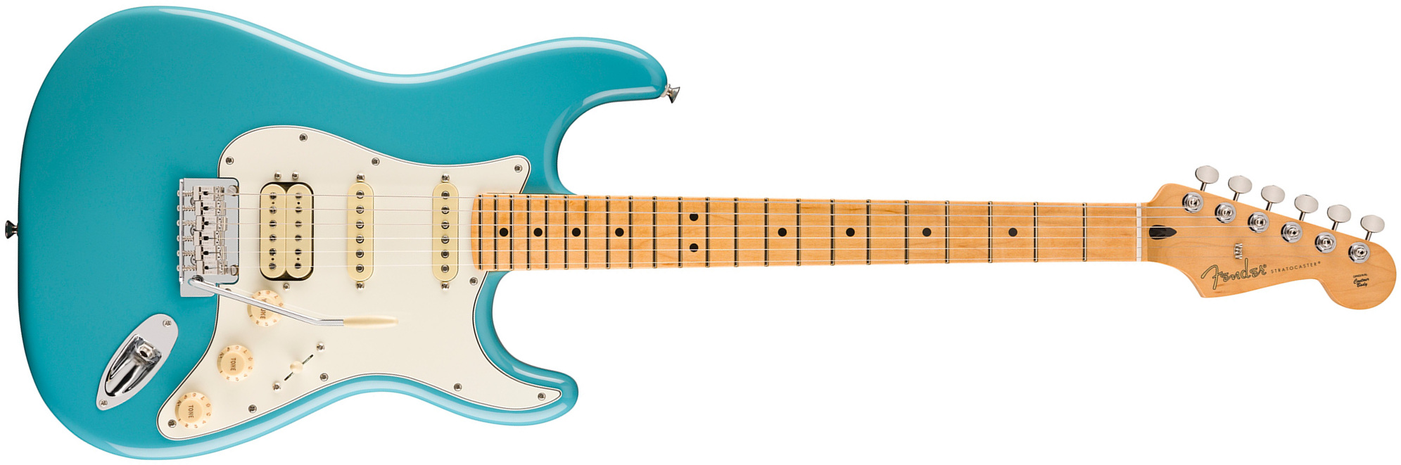 Fender Strat Player Ii Hss Mex Aulne Trem Mn - Aquatone Blue - Guitare Électrique Forme Str - Main picture