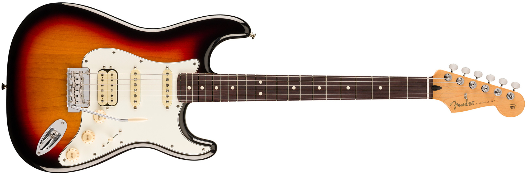 Fender Strat Player Ii Hss Mex Aulne Trem Rw - 3-color Sunburst - Guitare Électrique Forme Str - Main picture