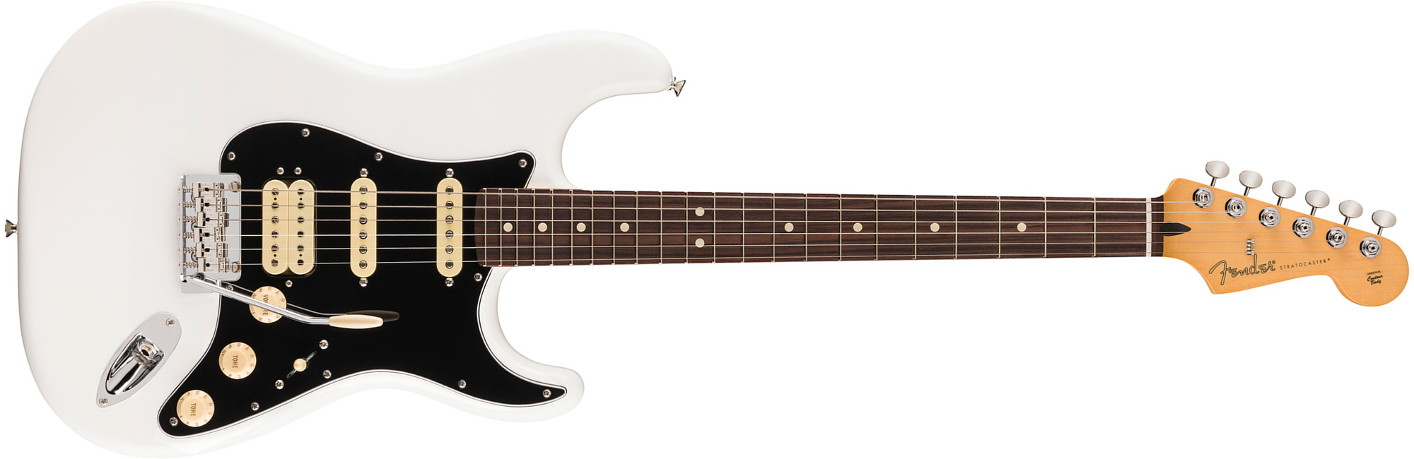 Fender Strat Player Ii Hss Mex Aulne Trem Rw - Polar White - Guitare Électrique Forme Str - Main picture