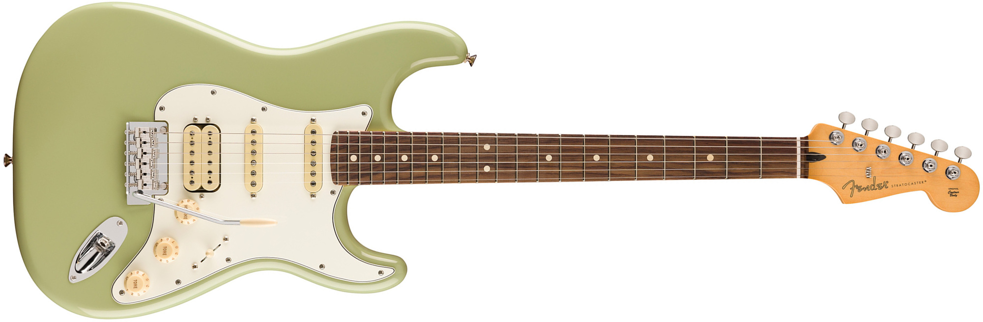 Fender Strat Player Ii Hss Mex Aulne Trem Rw - Birch Green - Guitare Électrique Forme Str - Main picture