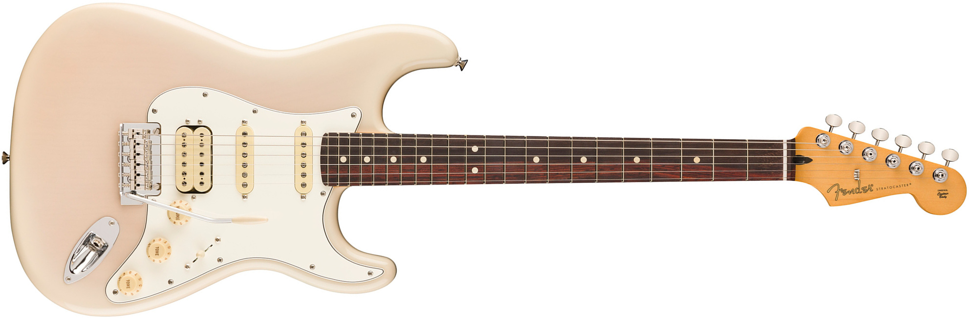 Fender Strat Player Ii Hss Mex Frene Trem Rw - White Blonde - Guitare Électrique Forme Str - Main picture