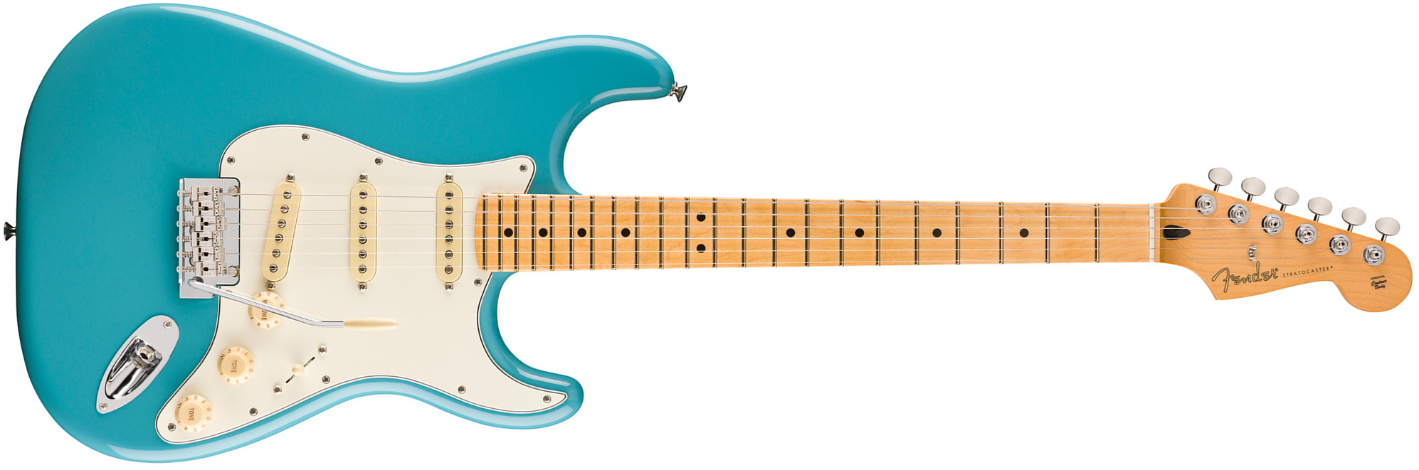 Fender Strat Player Ii Mex Aulne 3s Trem Mn - Aquatone Blue - Guitare Électrique Forme Str - Main picture