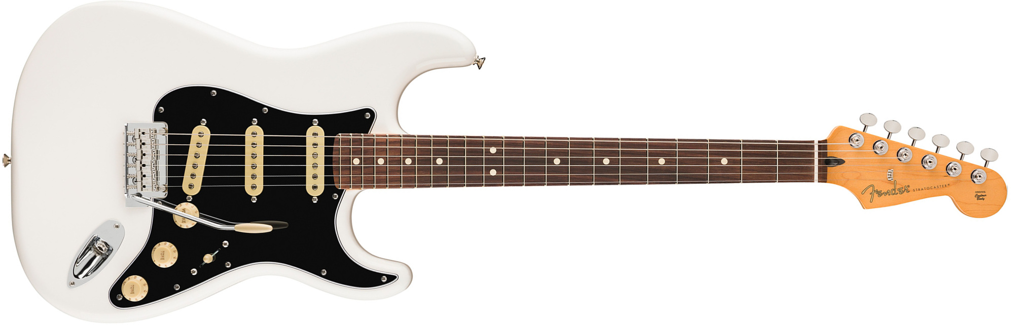 Fender Strat Player Ii Mex Aulne 3s Trem Rw - Polar White - Guitare Électrique Forme Str - Main picture