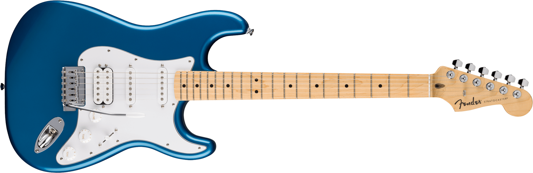 Fender Strat Standard Hss Ind Trem Mn - Aqua Marine Metallic - Guitare Électrique Forme Str - Main picture