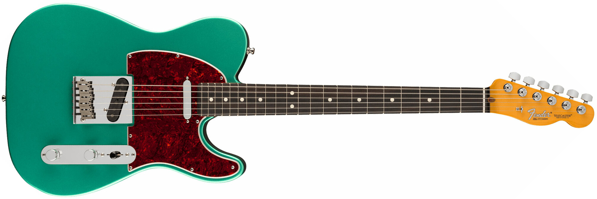 Fender Susan Tedeschi Tele Usa Signature 2s Ht Rw - Aged Caribbean Mist - Guitare Électrique Forme Tel - Main picture