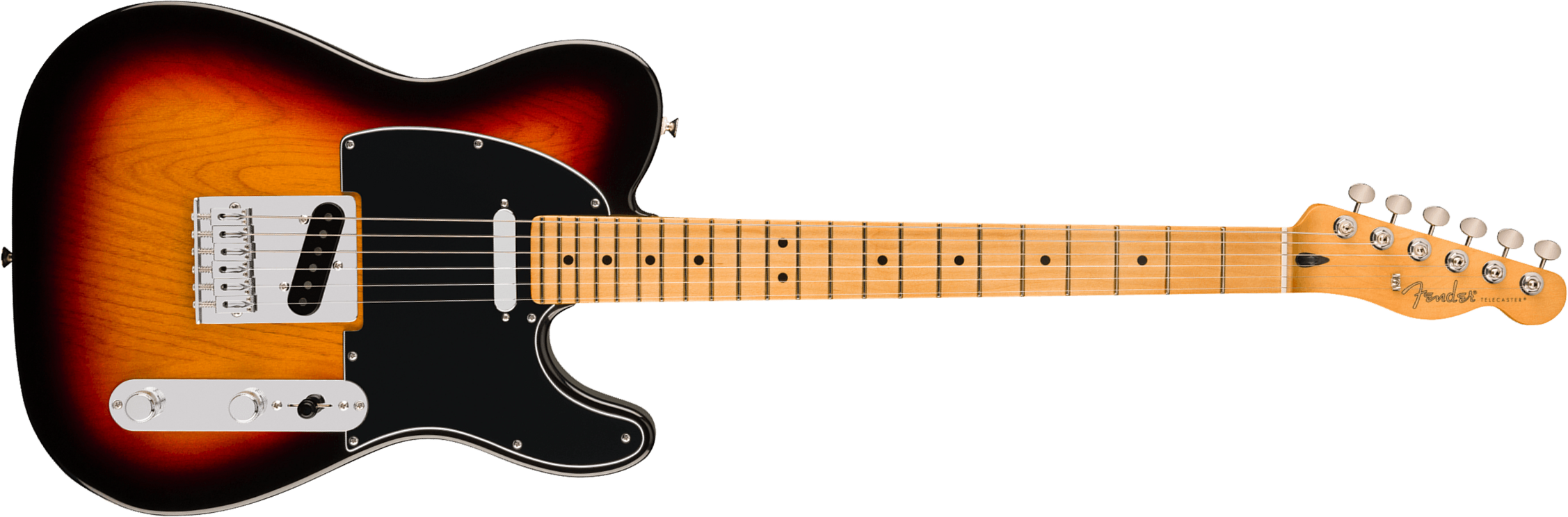 Fender Tele Player Ii Mex Aulne 2s Ht Mn - 3-color Sunburst - Guitare Électrique Forme Tel - Main picture