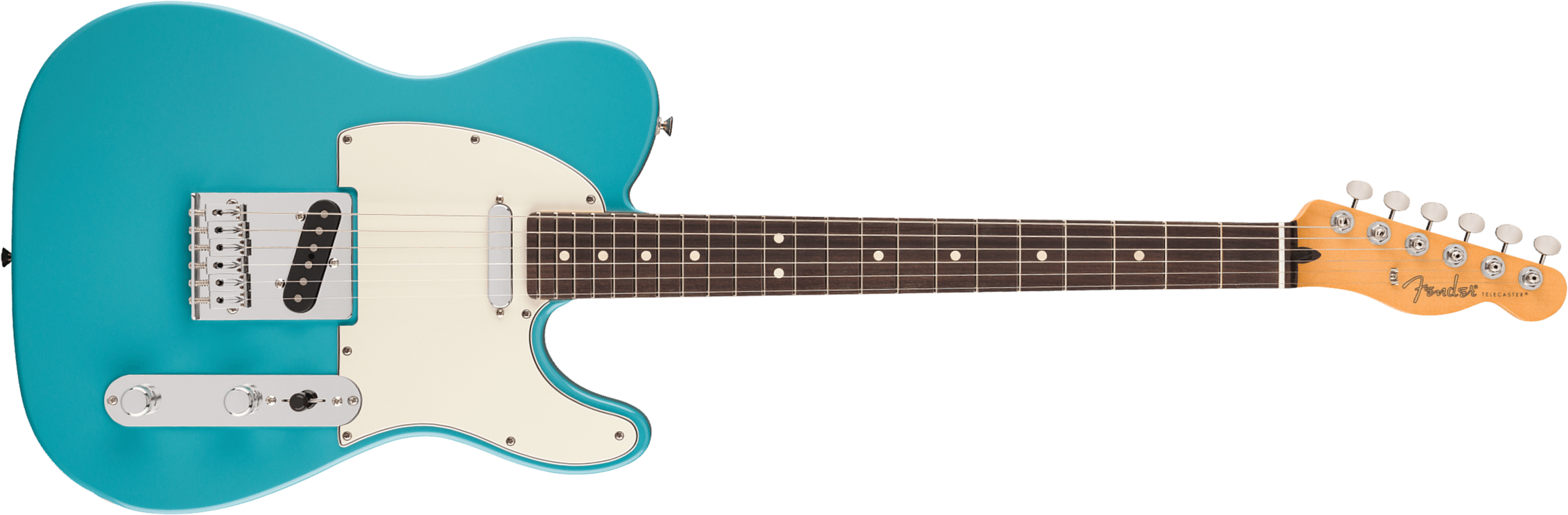 Fender Tele Player Ii Mex Aulne 2s Ht Rw - Aquatone Blue - Guitare Électrique Forme Tel - Main picture