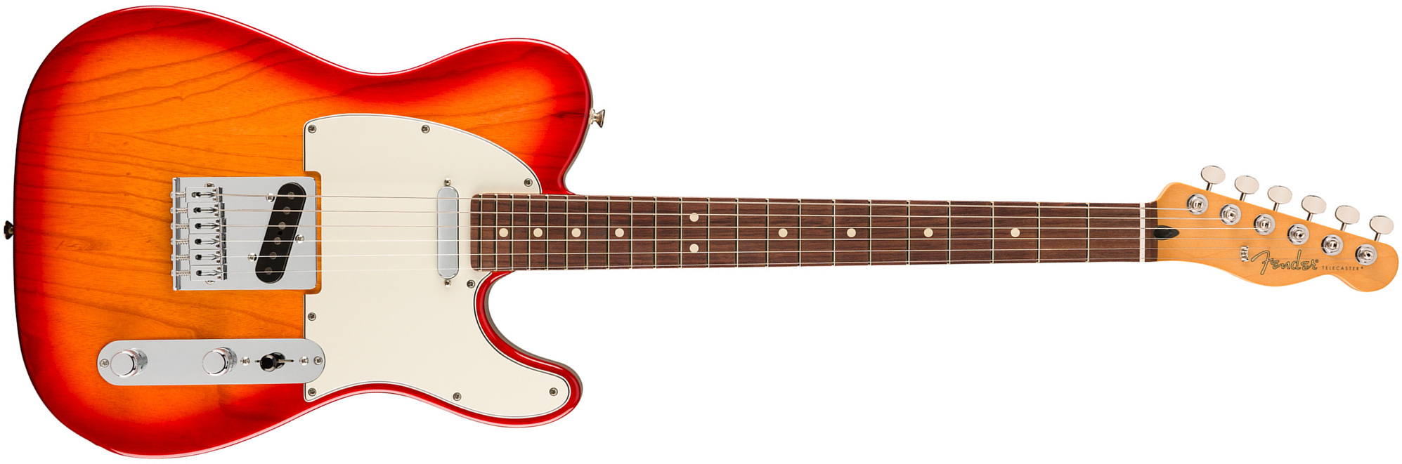 Fender Tele Player Ii Mex Frene 2s Ht Rw - Aged Cherry Burst - Guitare Électrique Forme Tel - Main picture