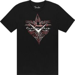 T-shirt Fender Custom Shop Pinstripe - Black - XL