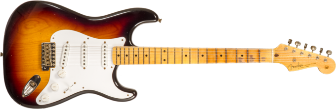 Fender Custom Shop 70th Anniversary 1954 Stratocaster Ltd #XN4858 - Journeyman relic 2-color sunburst