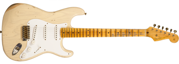 Fender Custom Shop 70th Anniversary 1954 Stratocaster #XN5051 - Relic vintage blonde