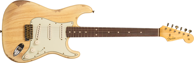 Fender Custom Shop 1959 Stratocaster #R138376 - Relic natural blonde